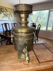 Brass-Samovar-with-Decorative-Engravings-second-image