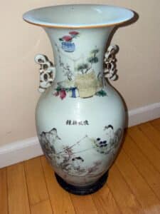 Chinese-Famille-Rose-Porcelain-Vase-with-Figures-and-Poem