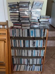 Collection-of-Music-CDs