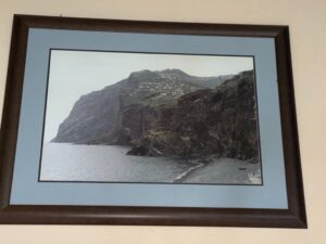 Framed-Photograph-of-Cabo-Girao-and-Camara-de-Lobos-Madeira