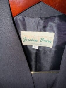 Gershon-Bram-Black-Double-Breasted-Blazer-second-image