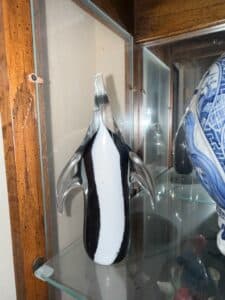 Murano-Glass-Penguin-Sculpture