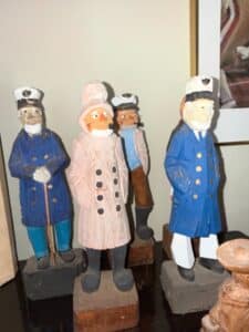 Set-of-Four-Hand-Carved-Sailor-Figures-by-Tom-Hannah