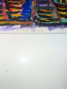 The-Patio-by-Arthur-Hull-Signed-Lithograph-third-image