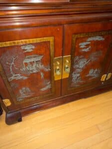 Vintage-Rosewood-Oriental-Display-Cabinet-with-Inlaid-Panels-second-image