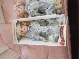 Collectible-Memories-Genuine-Fine-Bisque-Porcelain-Doll-second-image