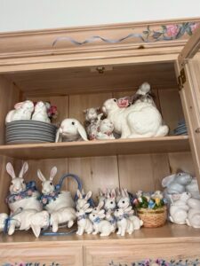 Collection-of-Ceramic-Easter-Bunnies