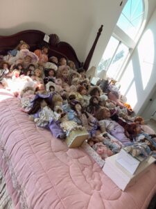 Collection-of-Porcelain-Dolls