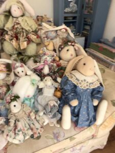 Collection-of-Vintage-Collectible-Stuffed-Bunnies-third-image