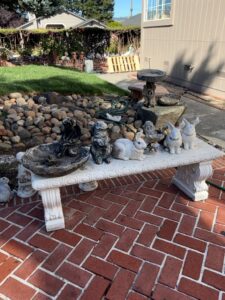 Concrete-Garden-Statuary-Ensemble-with-Ornate-Stone-Bench