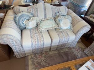 Ethan-Allen-Blue-Floral-Sofa