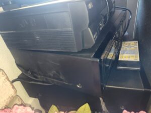 JVC-HR-SU-VHS-Hi-Fi-Stereo-VCR-and-Onkyo-DX-C-CD-Player-second-image