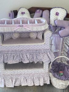 Victorian-Style-Doll-Cradle-with-Accessories