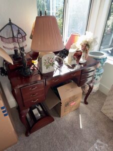 Vintage-Cherry-Wood-Vanity-Desk-with-Mirror