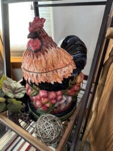 Fitz-and-Floyd-Country-Road-Rooster-Cookie-Jar