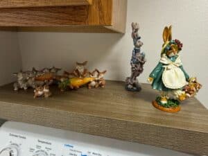 Fitz-and-Floyd-Easter-Bunny-Figurines-Lot