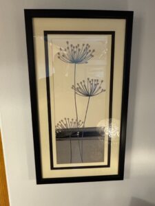 Framed-Dandelion-Seed-Head-Print