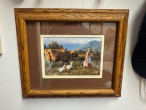Framed-Print-of-The-Morning-Walk-by-Robert-Duncan
