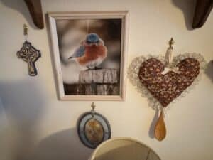 Michael-L.-Smith-Mad-Bluebird-Photograph-in-Distressed-Wood-Frame