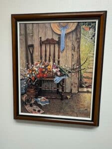 Norman-Rockwell-Spring-Flowers-Print