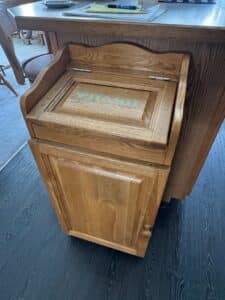 Oak-Tilt-Out-Trash-Cabinet
