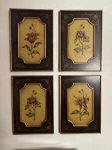 Set-of-Four-Floral-Gilded-Framed-Prints