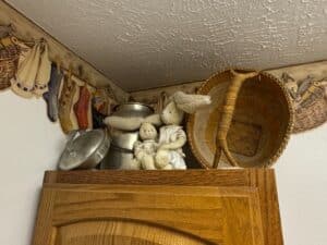 Vintage-Teddy-Bear-and-Bunny-Figurines-with-Milk-Can-and-Basket