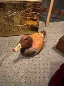 Vintage-Tom-Taber-Redhead-Duck-Decoy