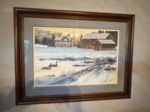Winter-Farm-Scene-Watercolor-Painting