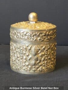 Antique-Burmese-Silver-Betel-Nut-Box