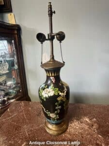 Antique-Cloisonn-Lamp