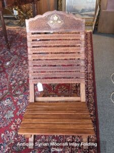 Antique-Syrian-Moorish-Inlay-Folding-Chair