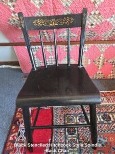Black-Stenciled-Hitchcock-Style-Spindle-Back-Chair
