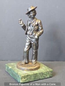 Bronze-Figurine-of-a-Man-with-a-Cane