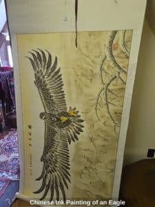 Chinese-Ink-Painting-of-an-Eagle