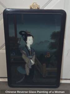 Chinese-Reverse-Glass-Painting-of-a-Woman