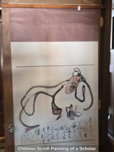 Chinese-Scroll-Painting-of-a-Scholar