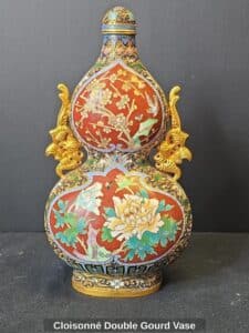 Cloisonn-Double-Gourd-Vase