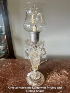 Crystal-Hurricane-Lamp-with-Prisms-and-Etched-Shade