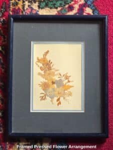 Framed-Pressed-Flower-Arrangement