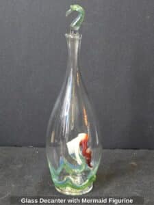 Glass-Decanter-with-Mermaid-Figurine