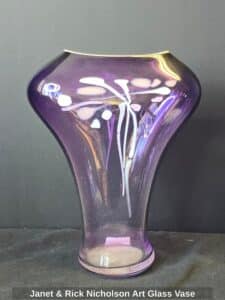 Janet-Rick-Nicholson-Art-Glass-Vase