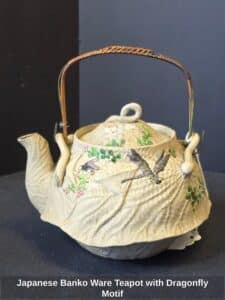 Japanese-Banko-Ware-Teapot-with-Dragonfly-Motif