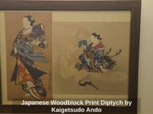 Japanese-Woodblock-Print-Diptych-by-Kaigetsudo-Ando