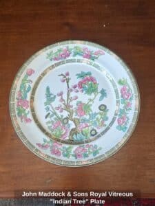 John-Maddock-Sons-Royal-Vitreous-Indian-Tree-Plate