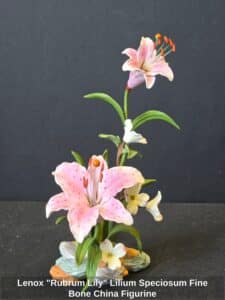 Lenox-Rubrum-Lily-Lilium-Speciosum-Fine-Bone-China-Figurine-1