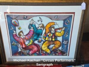 Michael-Kachan-Circus-Performers-Serigraph