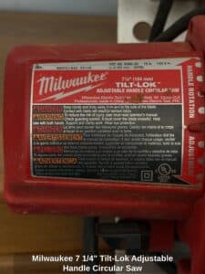 Milwaukee-or-Tilt-Lok-Adjustable-Handle-Circular-Saw-second-image