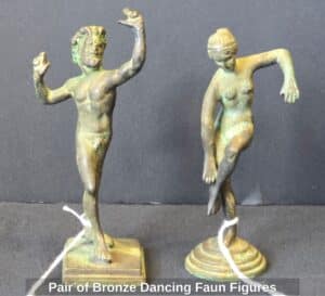 Pair-of-Bronze-Dancing-Faun-Figures