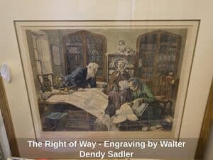 The-Right-of-Way-Engraving-by-Walter-Dendy-Sadler